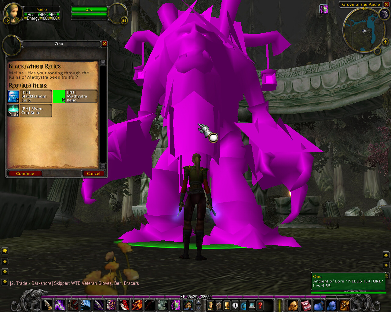 TODO Rework Mathystra Relics quest · Issue 652 · TheAlphaProject